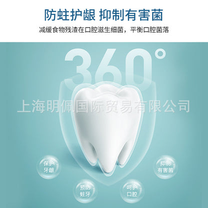 Japanese Lion Fine Teeth Cleaning Elastic Gum Protecting Adult Toothbrush Soft-Bristled Mouth Guard Toothbrush 3-Pack Family Pack Combination Pack - image 4