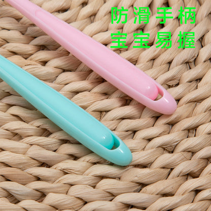 Factory Direct Supply Aishukou Infant Soft Bristle Toothbrush 360 Degree Toothbrush Silicone Baby and Kidsren Toothbrush Wholesale - image 3
