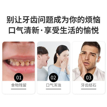 Stainless Steel Toothpick and Floss Portable Tube Set to Clean between Teeth and Remove Tartar, Oral Care and Flossing Cleaning Tools - image 2