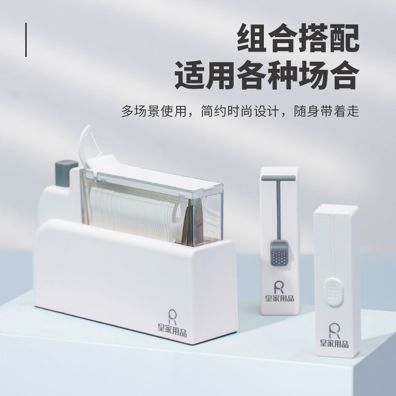 Desktop Press Home Automatic Floss Box Floss Finishing Storage Box Home Supplies Storage Box - image 3