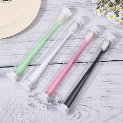 Soft Hair Toothbrush Ten Thousand Hair Bamboo Charcoal Hair Ultra-fine Encryption Bristles Independent Tube-mounted Household Gingival Protection Toothbrush Ult - image 4