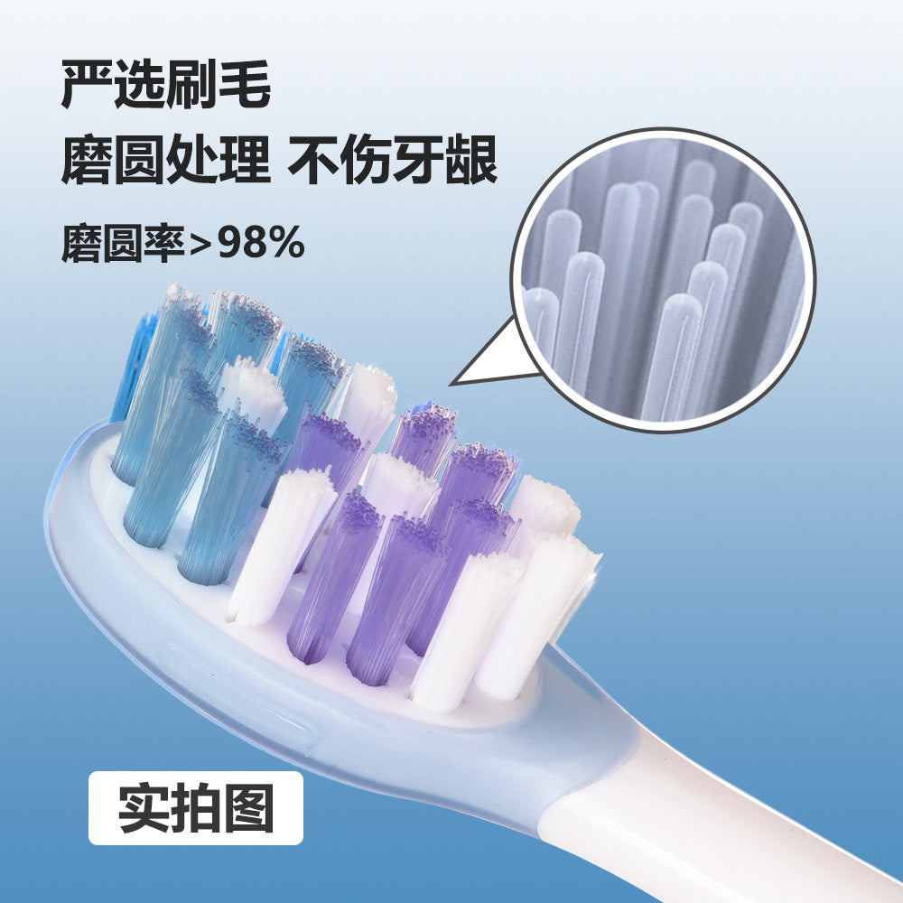 Adapt usmile smile plus P20PRO/P10/y10 electric toothbrush head cushioning bright white care universal replacement - image 4