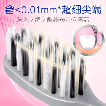 Colgate soft long carbon soft bristle toothbrush 5 independent packaging ultra-fine soft hair deep cleaning wholesale - image 4