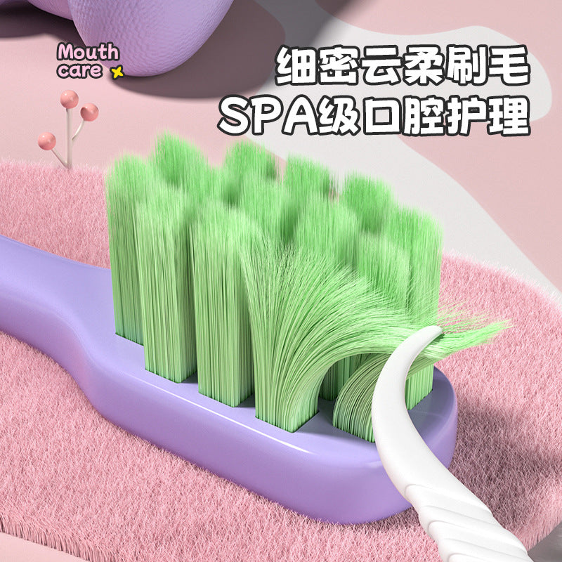 Zoo children's toothbrush 8 Pack 3-6 years old baby household cleaning gingival soft hair high-grade toothbrush factory wholesale - image 2