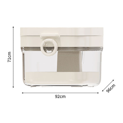 New Double-Layer Braces Box, Plastic Transparent Braces Storage and Cleaning Box, Portable Household Soaking Denture Storage Box - image 5