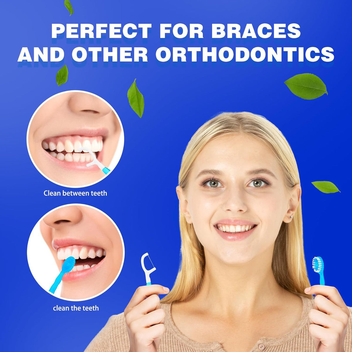 Cross-Border Popular Source Manufacturer Toothbrush with Dental Floss, Independent Travel Disposable Fruity Bead Toothbrush with Soft Bristles - image 2