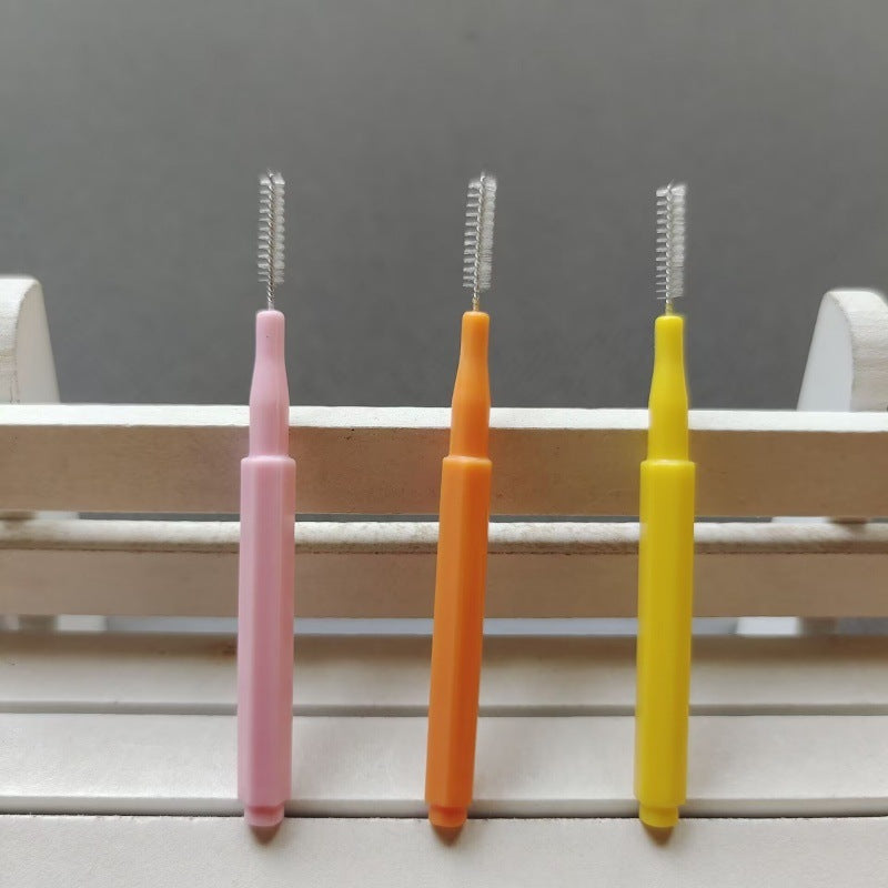 Pencil-Style Fine Soft-Bristle Interdental Brush for Cleaning between Teeth, Orthodontic Cleaning, Gum Protection, Popular Daily Use Item, Interdental Brush - image 2