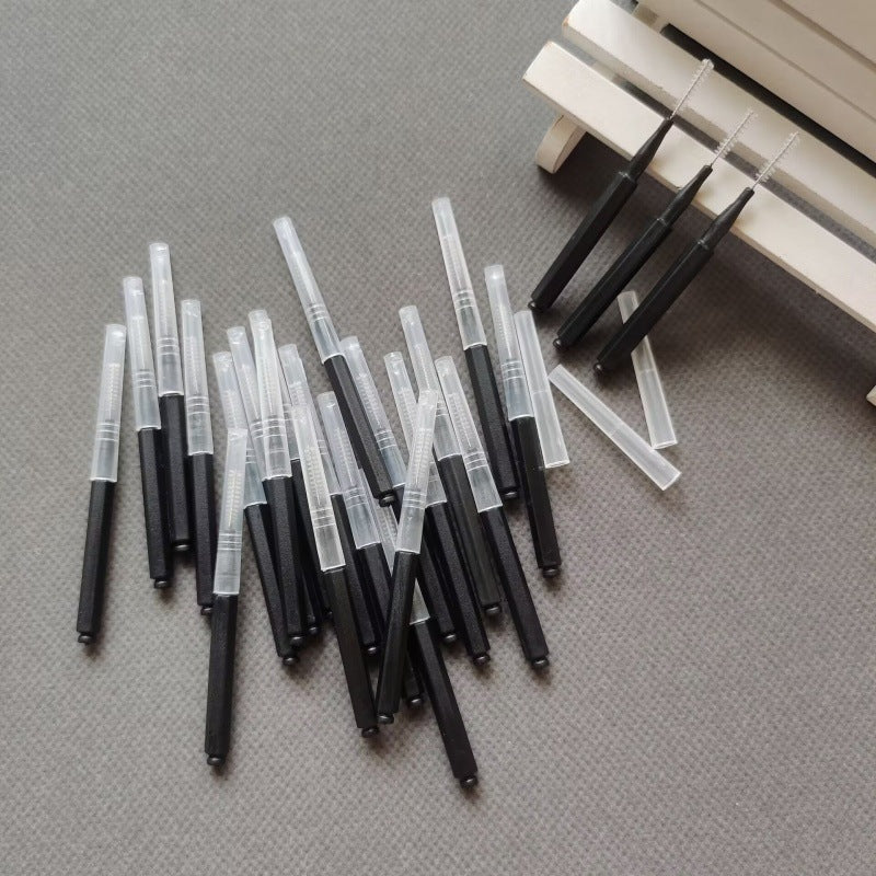 Pencil-Style Fine Soft-Bristle Interdental Brush for Cleaning between Teeth, Orthodontic Cleaning, Gum Protection, Popular Daily Use Item, Interdental Brush - image 4