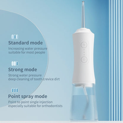Cross-Border Foreign Trade Electric Household Tooth Cleaner Tooth Cleaner Large Water Tank Oral Care Strong Water Flosser Tooth Rinser - image 3