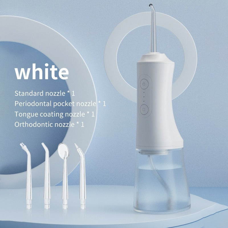 Cross-Border Foreign Trade Electric Household Tooth Cleaner Tooth Cleaner Large Water Tank Oral Care Strong Water Flosser Tooth Rinser - image 4