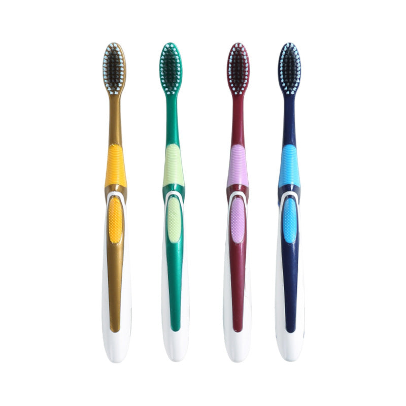 Soft-Bristled Toothbrush for Adults, High-End Students, Fine-Bristled Household Wear, Men and Women, Wholesale Independent Packaging 17H - image 5