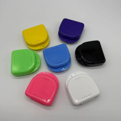 Dental Small Medium Opening Tooth Storage Box Retainer Box Dental Braces Storage Box Dental Tray Box Denture Placement Box - image 3