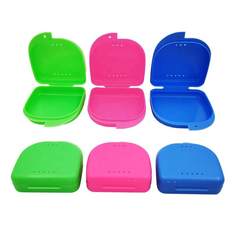 Dental Small Medium Opening Tooth Storage Box Retainer Box Dental Braces Storage Box Dental Tray Box Denture Placement Box - image 5