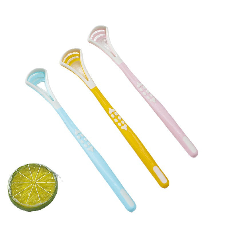 Tongue Coating Brush, Multifunctional Tongue Scraper, Silicone Tongue Scraper, Dual-Effect Tongue Coating Cleaning Brush, Soft-Bristle Toothbrush Wholesale - image 4