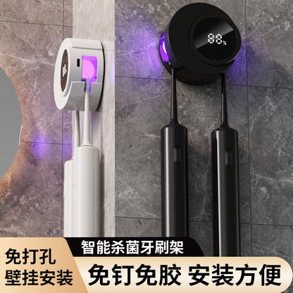 Toothbrush Sterilizer Toothbrush Sterilizer Disinfection Box Cross-Border Toothbrush Holder Uv Drying Heated Toothbrush Sterilizer - image 1