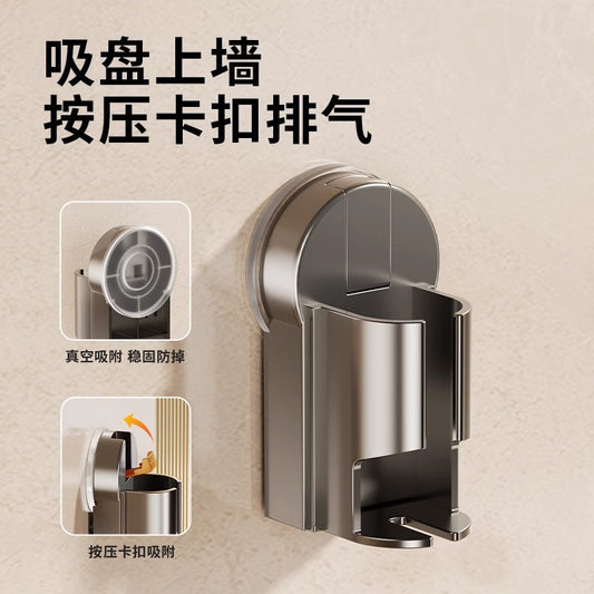 Suction Cup Electric Toothbrush Storage Rack Wall-Mounted Punch-Free Bathroom Toothbrush Storage Bathroom Wall Toothbrush Rack - image 2