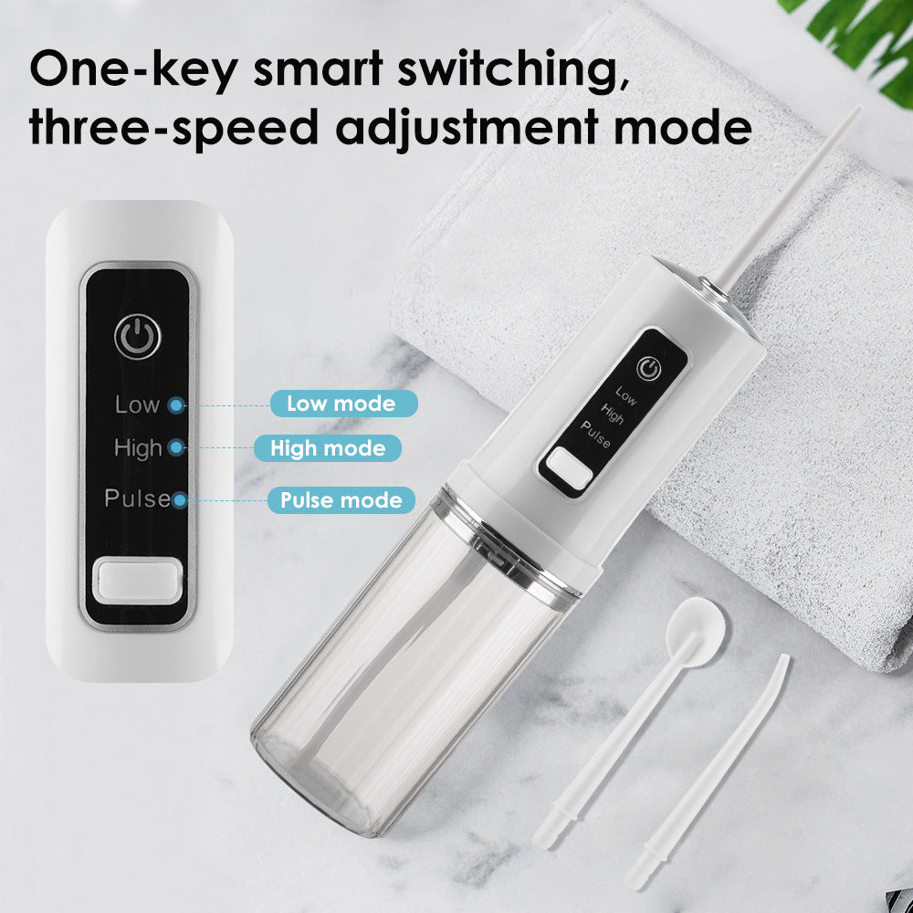 Cross-Border Electric Tooth Rinser, Portable Household Tooth Cleaner, Calculus Removal Water Flosser, Tooth Rinser, Tooth Cleaner - image 2