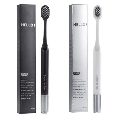 Broadcoal Wide-Head Toothbrush – Soft Bamboo Charcoal Bristles