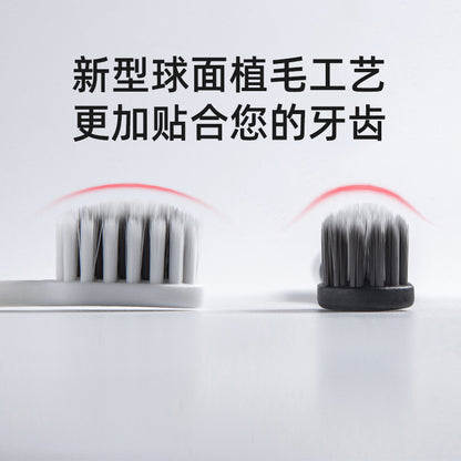 Broadcoal Wide-Head Toothbrush – Soft Bamboo Charcoal Bristles – view 3