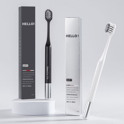 Broadcoal Wide-Head Toothbrush – Soft Bamboo Charcoal Bristles – view 4