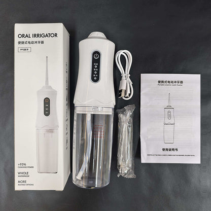 Portable Household Electric Tooth Cleaner, Water Flosser, Orthodontic Cleaning, Tooth Cleaning, Children's Oral Cavity - image 5