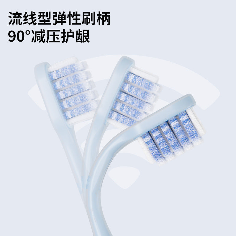 Orthodontic Toothbrush with Soft Bristles, Concave Type, Small Head Toothbrush for Adults and Teenagers to Correct Teeth, Braces and Braces Manufacturer Wholesa - image 4
