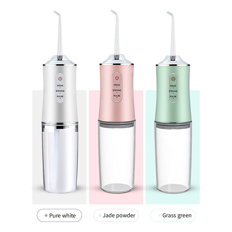 Cross-Border Electric Tooth Rinser Portable Household Water Flosser Oral Tooth Cleaning Tooth Cleaner Manufacturer - image 4