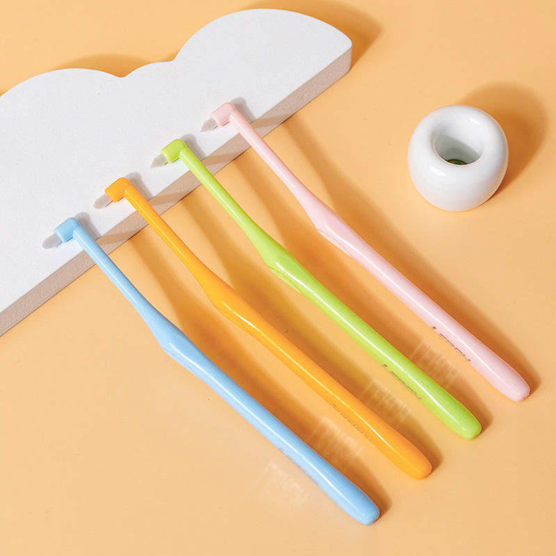 Two-Pack Orthodontic Toothbrushes with Soft Bristles for Interdental Cleaning, Oral Hygiene, Adult Toothbrushes Specifically for Braces, High Cleaning Power - image 4
