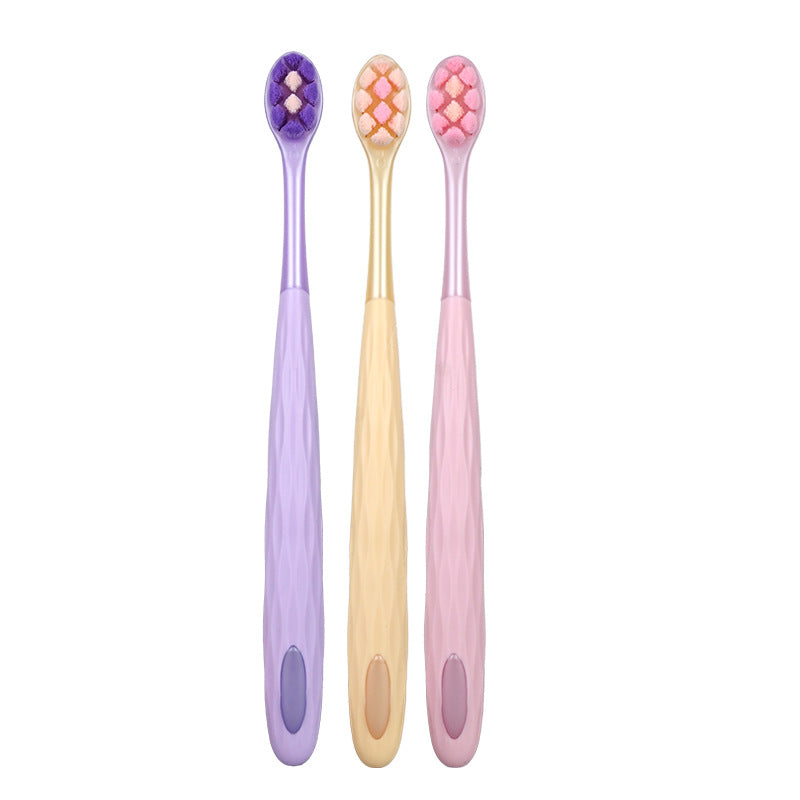 Kiss Clean Ultra-Fine Soft Bristle Toothbrush Head Individually Packaged Adult Household Couple Toothbrush Manufacturer in Stock for Street Stalls - image 5