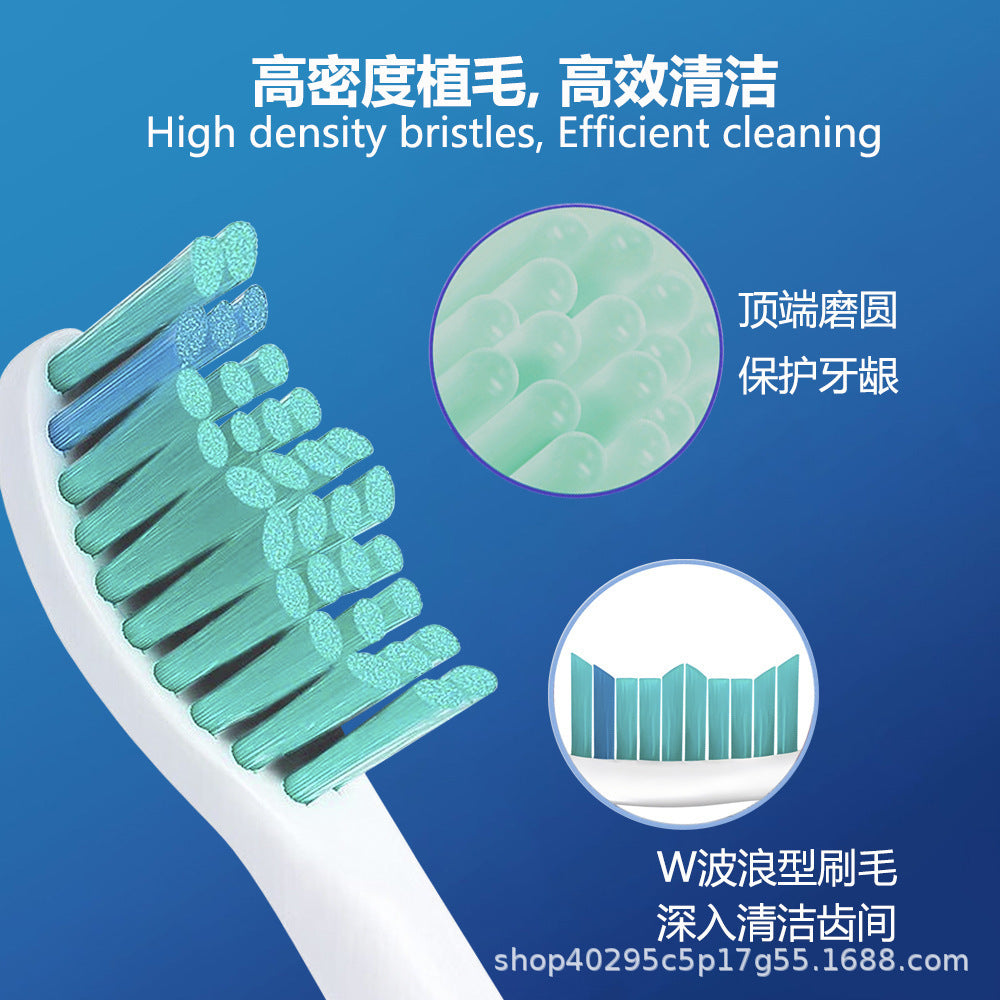 Suitable for Philips Electric Toothbrush Head Hx3.Hx6.Hx9 Series Universal C1 Standard Cleaning Type 6014 Brush Head - image 2