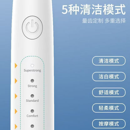 Cross-Border Electric Tooth Cleaner, Two-In-One Electric Toothbrush, Tartar and Calculus Remover, Household Dental Beauty Instrument - image 3