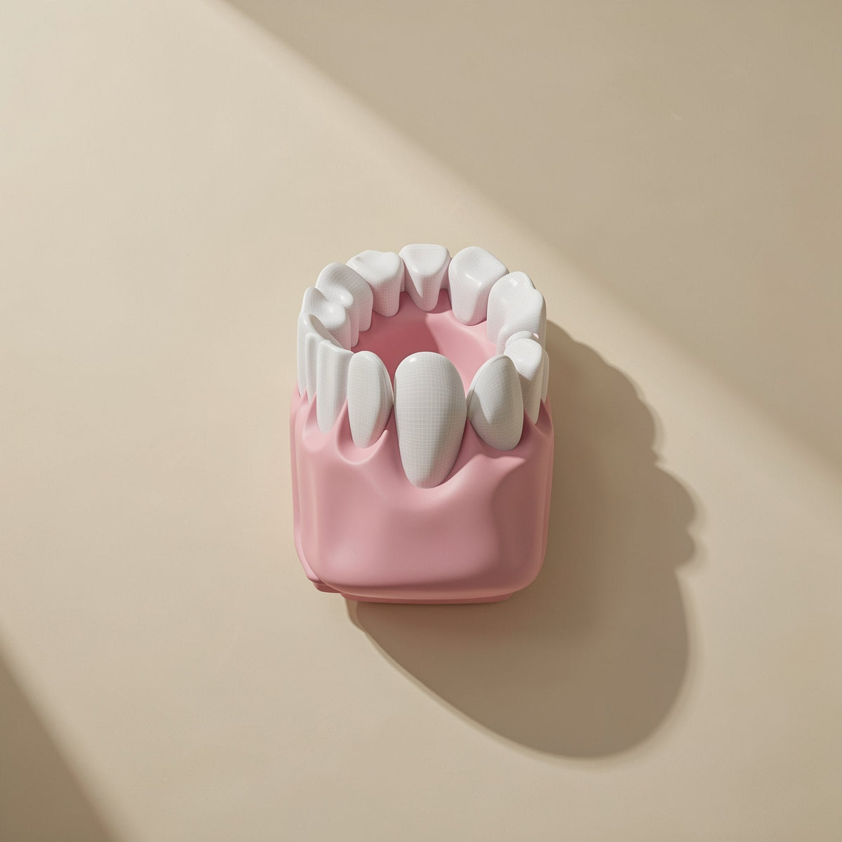 Box of 300 soft plastic disposable interdental toothpick brushes - view 2
