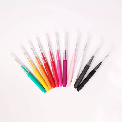 10-Pack I-Shaped Interdental Brushes in Various Colors, Orthodontic Tooth Gap Cleaning Floss, Portable - image 3