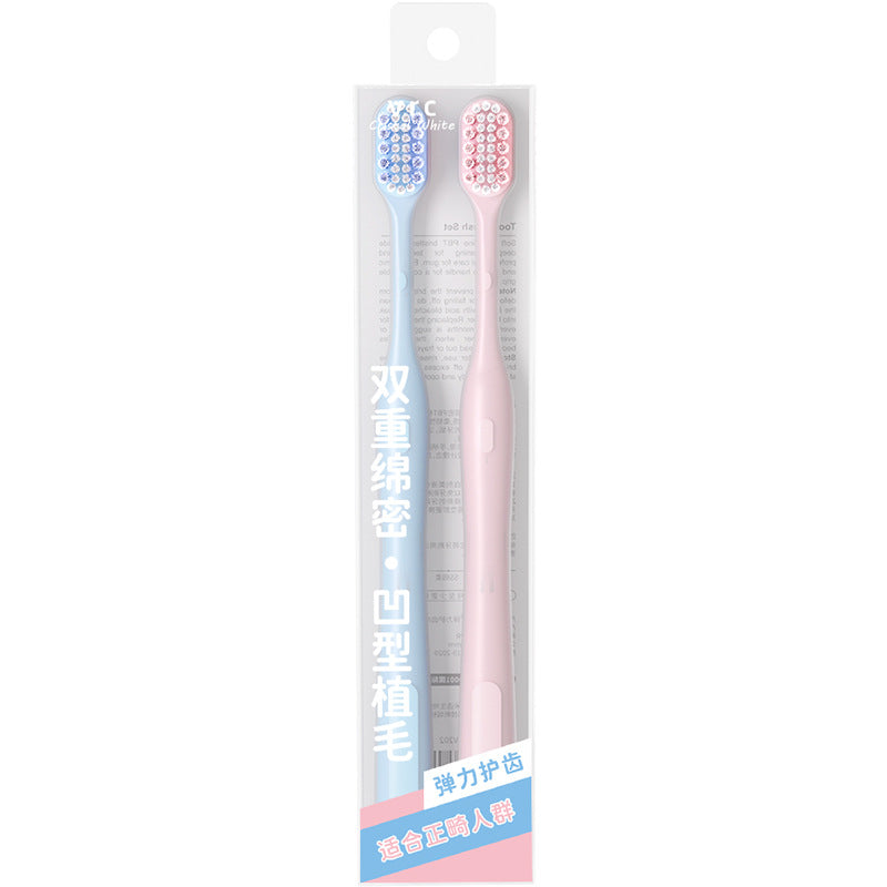 Mixuan Vrc Orthodontic Toothbrush with Soft Bristles for Teeth Protection and Correction, Specially Designed for Adults, Advanced Oral Care Toothbrush, Direct S - image 5
