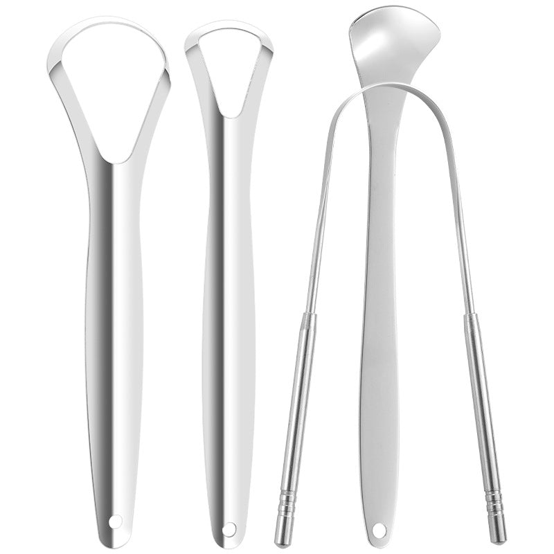 Tongue Cleaner for Men and Women, Tongue Scraping Board, Tongue Removal, Oral Cleaning, Stainless Steel Tongue Brush - image 5