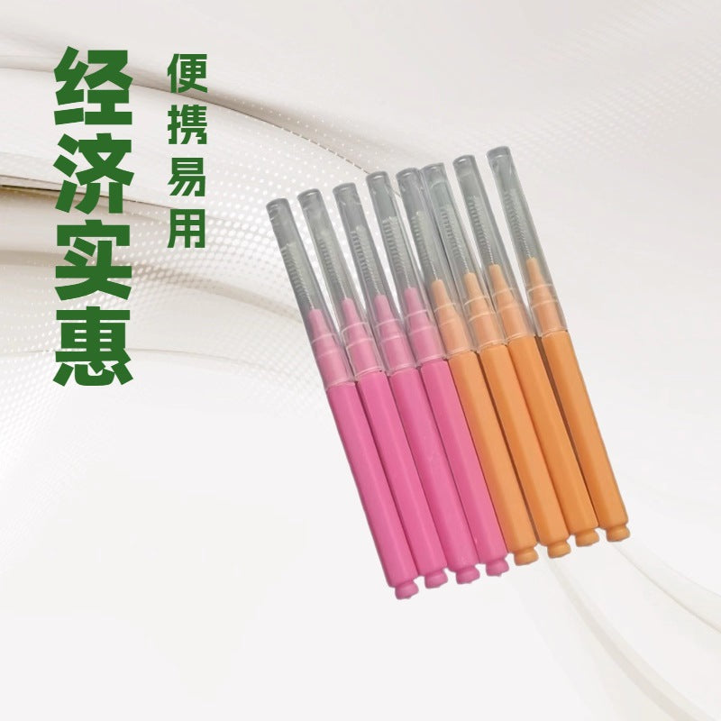 70 Cross-Border Straight Toothbrushes, Stainless Steel Wire Cleaning Toothbrushes, Braces Gap Cleaning Toothbrushes, Orthodontic Interdental Brushes - image 5