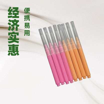 70 Cross-Border Straight Toothbrushes, Stainless Steel Wire Cleaning Toothbrushes, Braces Gap Cleaning Toothbrushes, Orthodontic Interdental Brushes - image 5