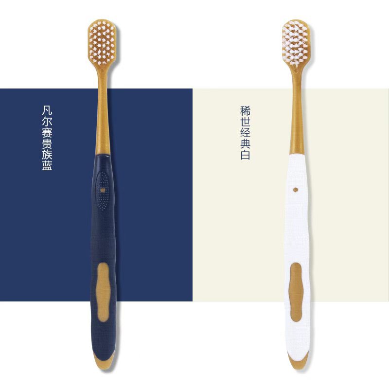 Sam's Toothbrush for Adults, Soft Bristles, Household Pack of 6, Dense Soft Bristles, Wide Head, Ultra-Fine Bristles, Gum-Protecting Toothbrush - image 4