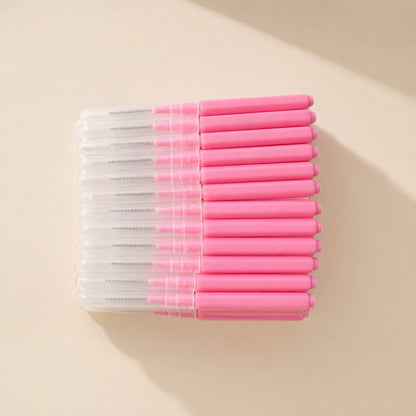 A 100-pack of capped interdental brushes with soft bristles - view 4