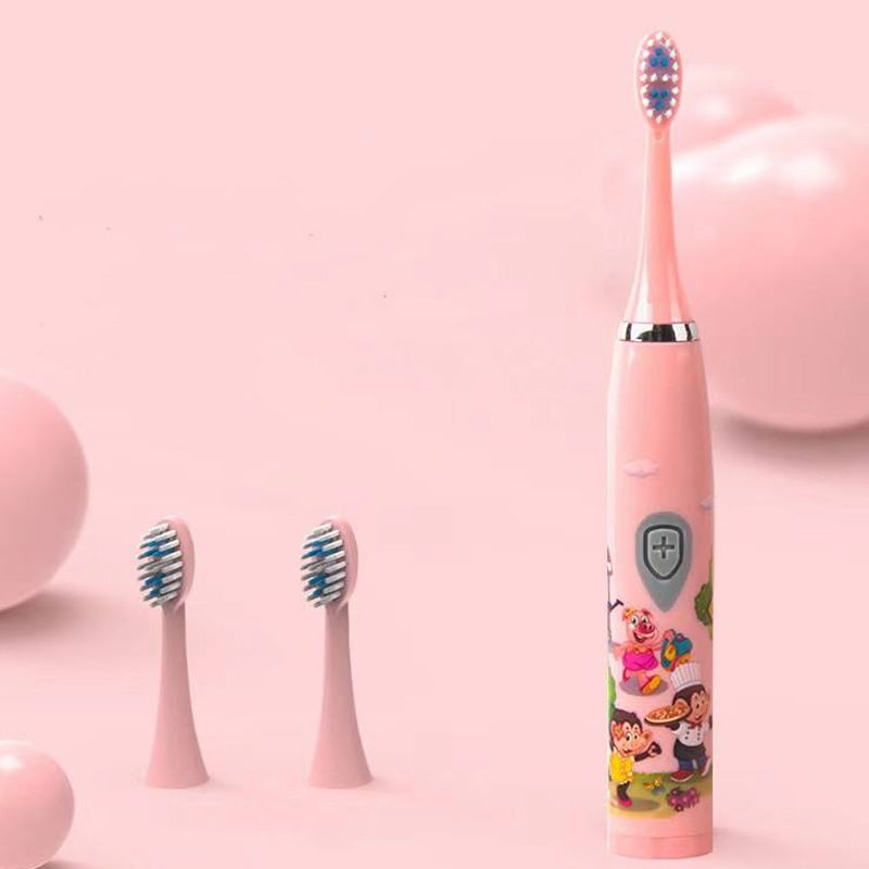 Children Sonic Electric Toothbrush Ipx6 Waterproof Colorful