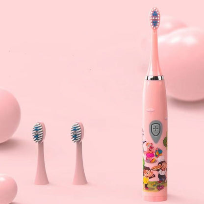 Children Sonic Electric Toothbrush Ipx6 Waterproof Colorful